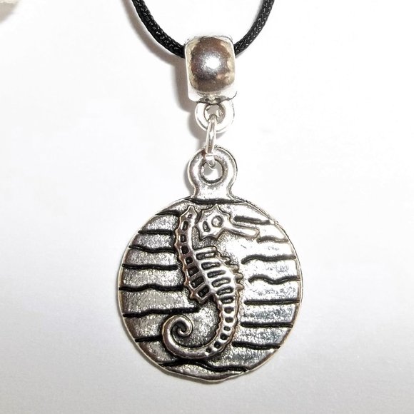 wvluckygirl Jewelry - Necklace, Pendant, Seahorse Necklace, Seahorse Jewelry, Silver Seahorse 8051